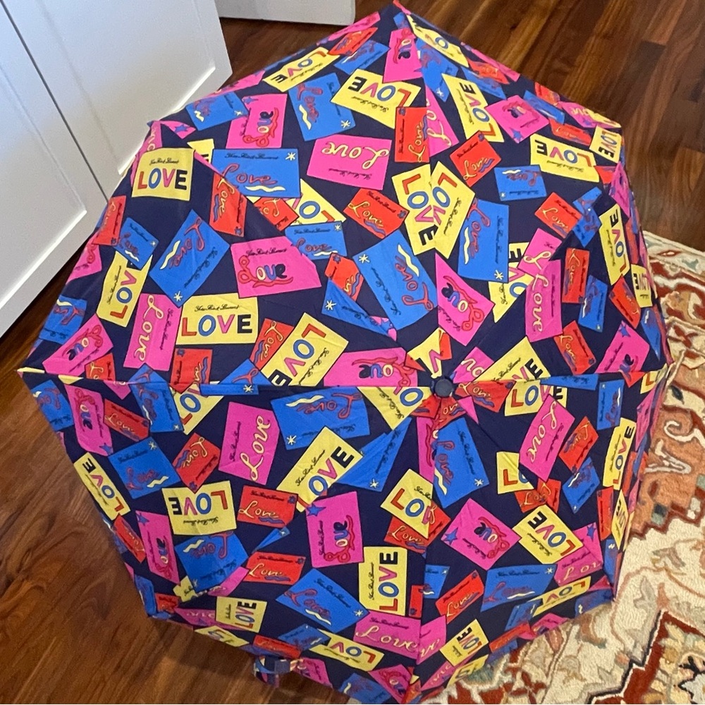 YSL Vintage Umbrella Yves Saint Laurent Showers Of Love Deluge Amour
